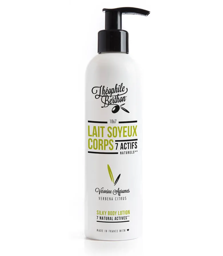 Lait soyeux corps parfum verveine agrume