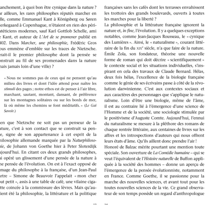 La marche