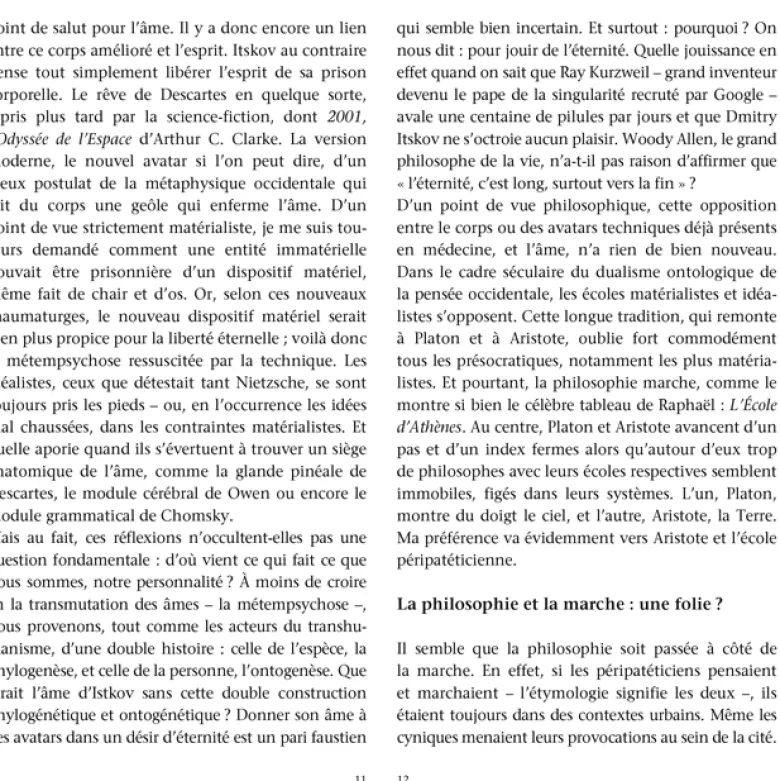 La marche