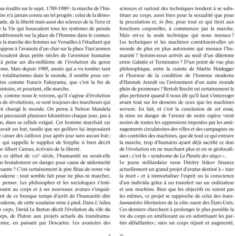 La marche