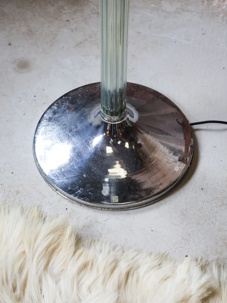 Lampadaire art déco en verre n°284