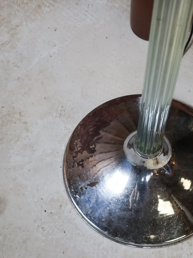 Lampadaire art déco en verre n°284