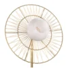 Lampadaire en métal doré 156 cm - bandia