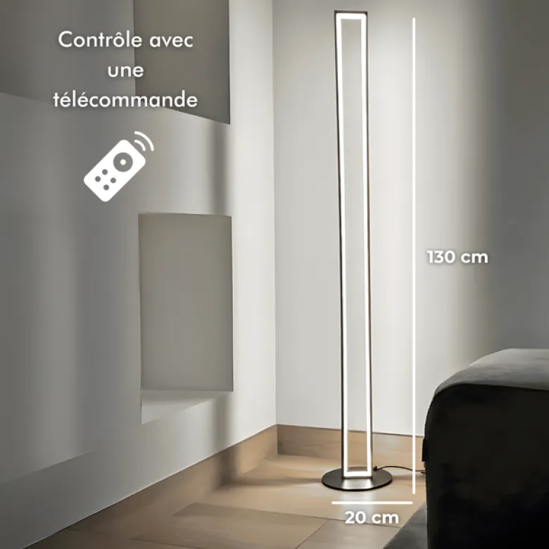 Lampadaire led - inoleds - silta noir - dimmable