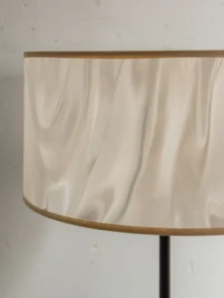 Lampadaire nacré en métal n°213
