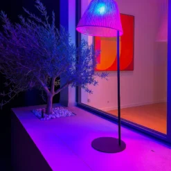 Lampadaire sans fil octavio rgb h170cm