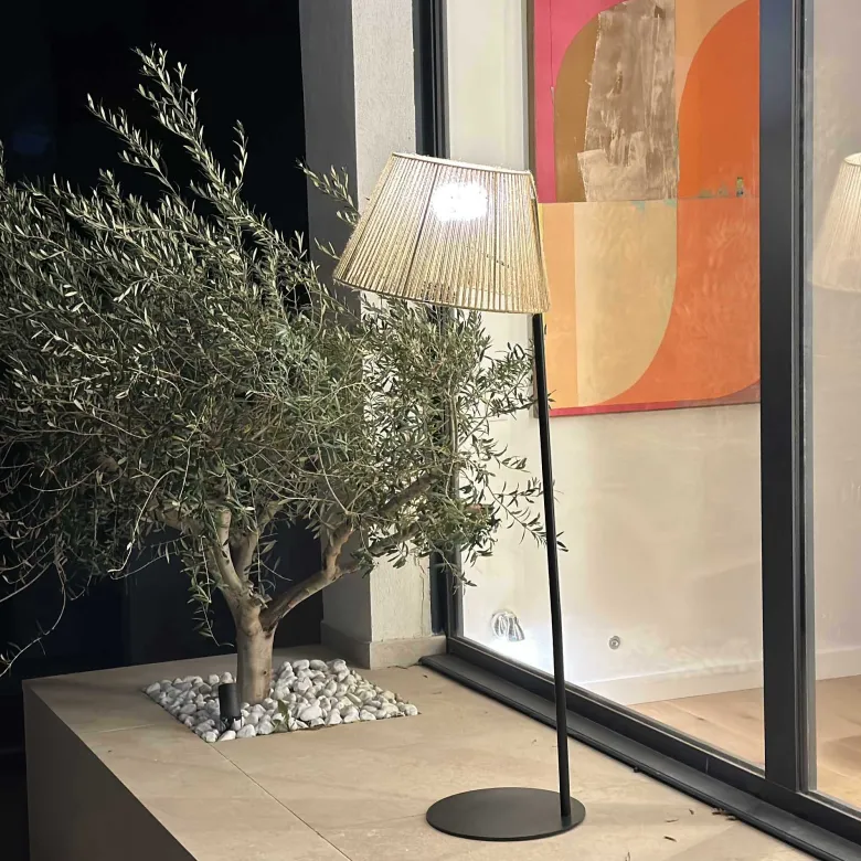 Lampadaire sans fil octavio rgb h170cm