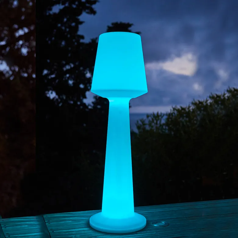 Lampadaire solaire austral rgb h110cm