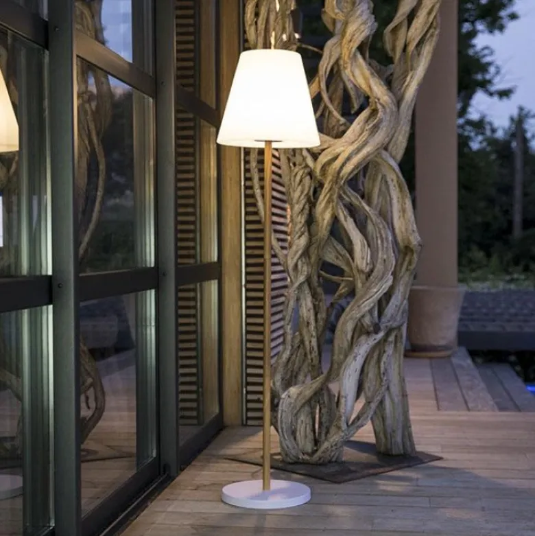 Lampadaire solaire standy wood solar
