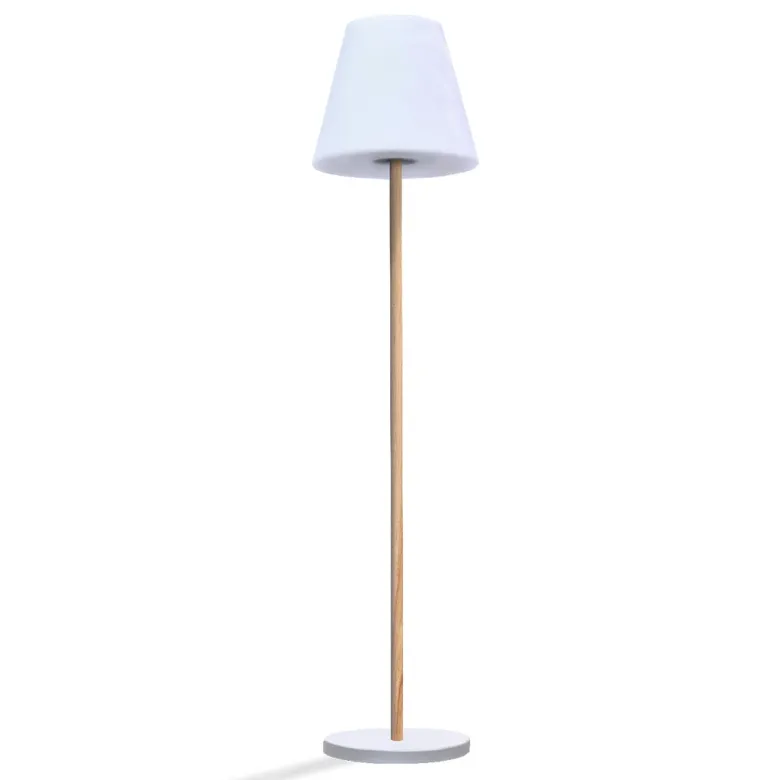 Lampadaire solaire standy wood solar