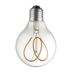 Lampe ampoule déco led filament spirale