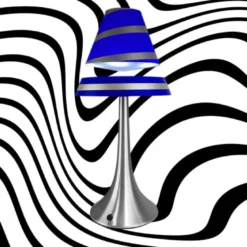 Lampe anti-gravité althuria bleue