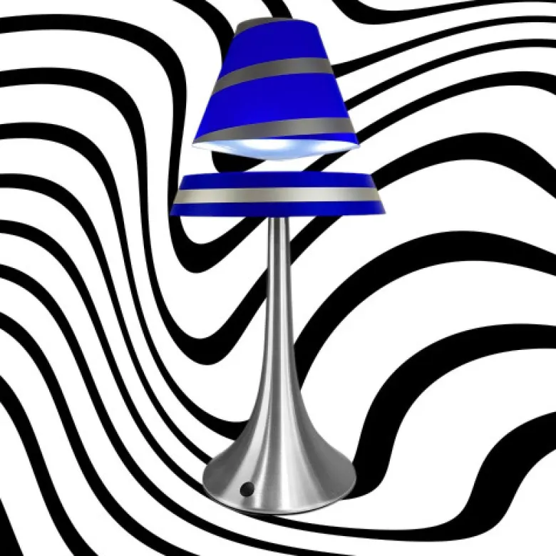 Lampe anti-gravité althuria bleue