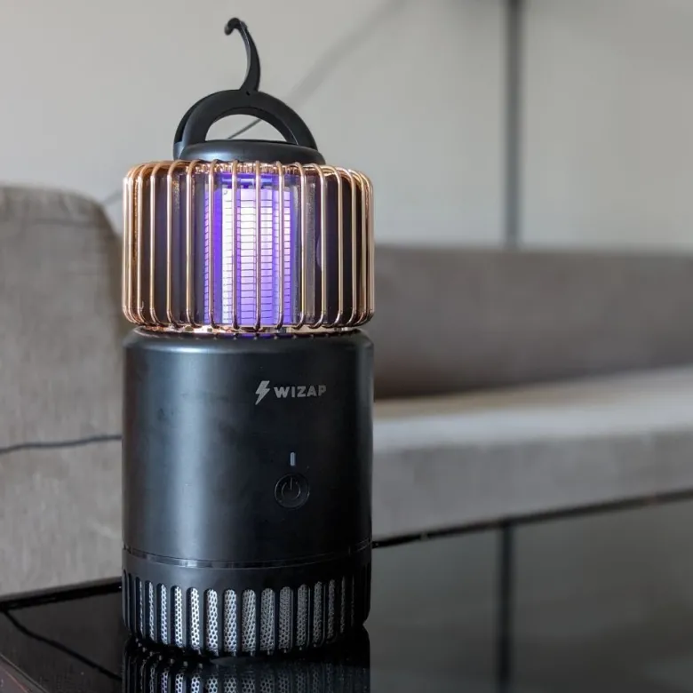 Lampe anti-moustique - wizap cage noir