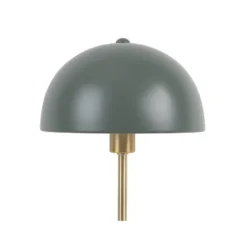 Lampe bonnet en métal h.39cm vert jungle