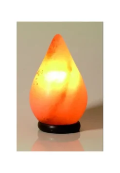 Lampe cristal de sel goutte polie