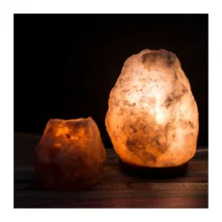 Lampe cristal de sel 4-7 kg avec socle