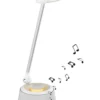 Lampe de bureau avec lumières led et enceinte bluetooth