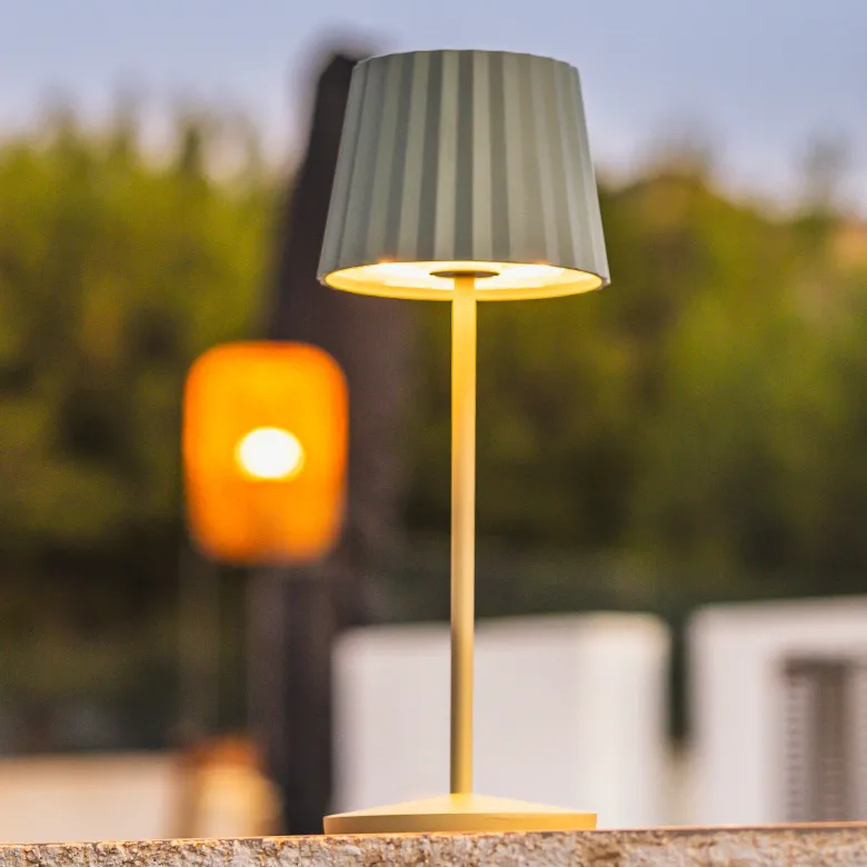 Lampe de table sans fil abby h30cm
