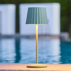 Lampe de table sans fil abby h30cm