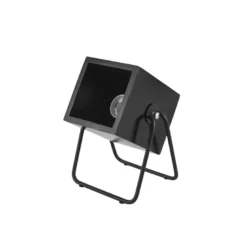 Lampe en bois et métal carrée hefty - h.