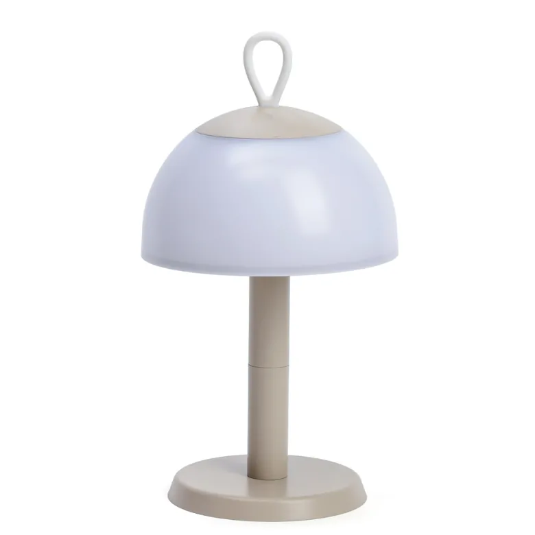 Lampe Joti nomade et rechargeable à poser ou à suspendre Gris