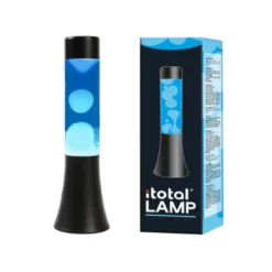 Lampe à lave en verre bluefire