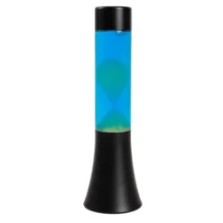 Lampe à lave en verre bluefire