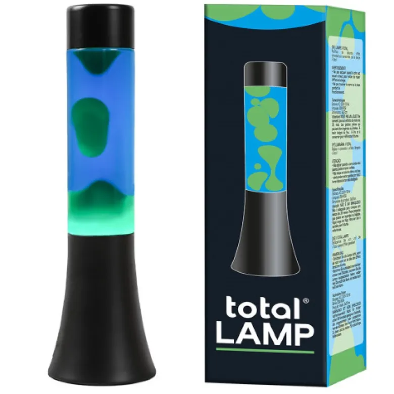 Lampe à lave en verre greenbubble