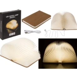 Lampe led d'ambiance design livre