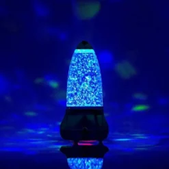 Lampe paillettes volcan