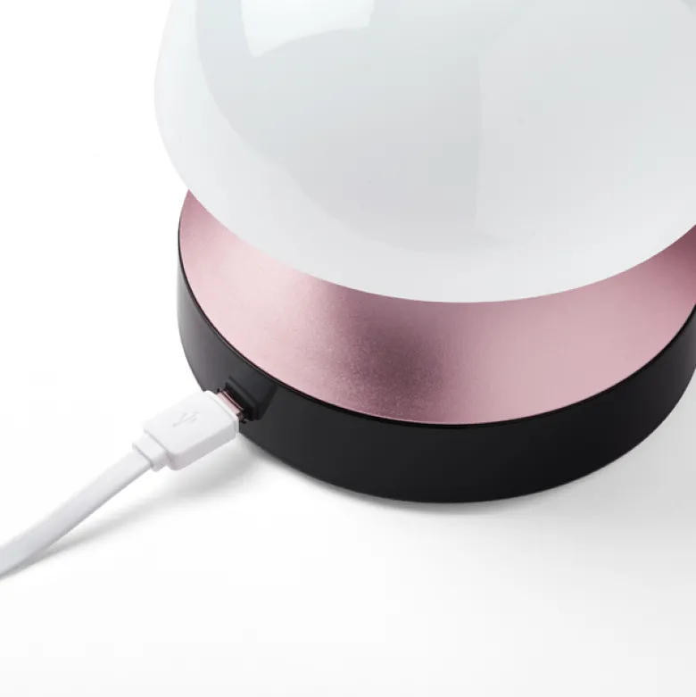 Lampe réveil simulateur d'aube Lexon Rose