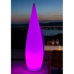 Lampe solaire goutte d’aurore wrgb