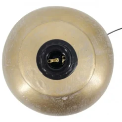 Lampe terre cuite terre cuite or -