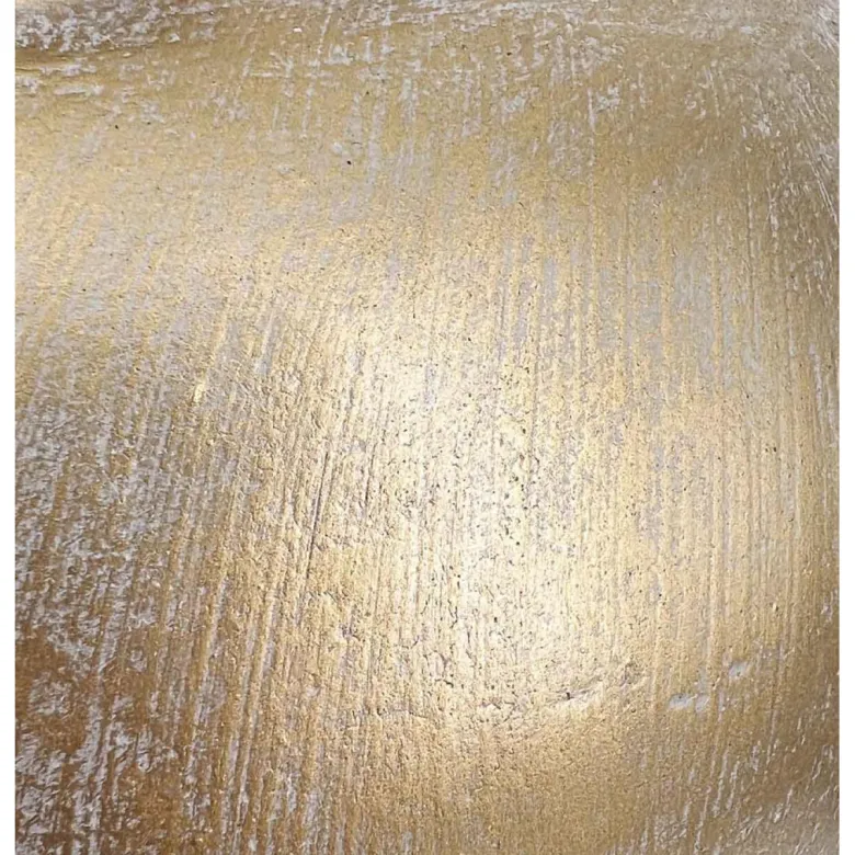 Lampe terre cuite terre cuite or -