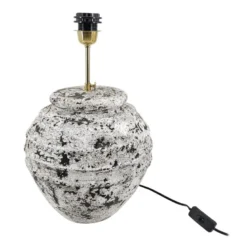 Lampe terre cuite terre cuite blanc -