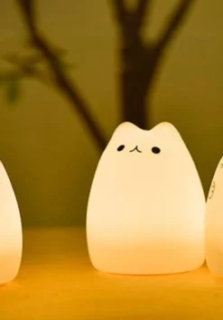 Lampe veilleuse chaton