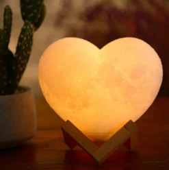 Lampe veilleuse cœur