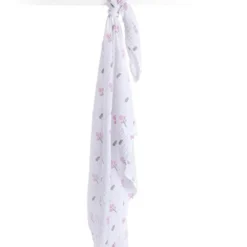 Lange mousseline - hippo rose