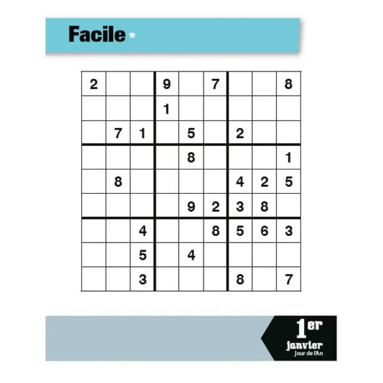 L'année à bloc : passion Sudoku