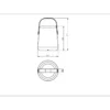 Lanterne portable rechargeable par usb