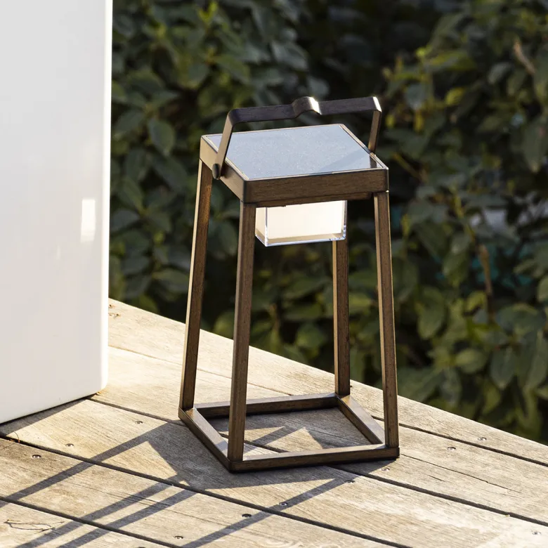 Lanterne solaire batterie verona h30cm