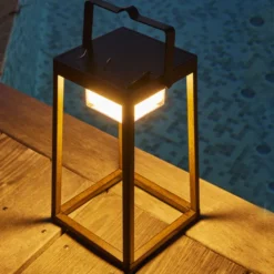 Lanterne solaire batterie verona h30cm