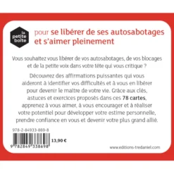 La petite boîte pour se libérer de l'autosabotage