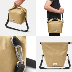 Large lunch bag isotherme- beige-10l-étanche-eco-responsible