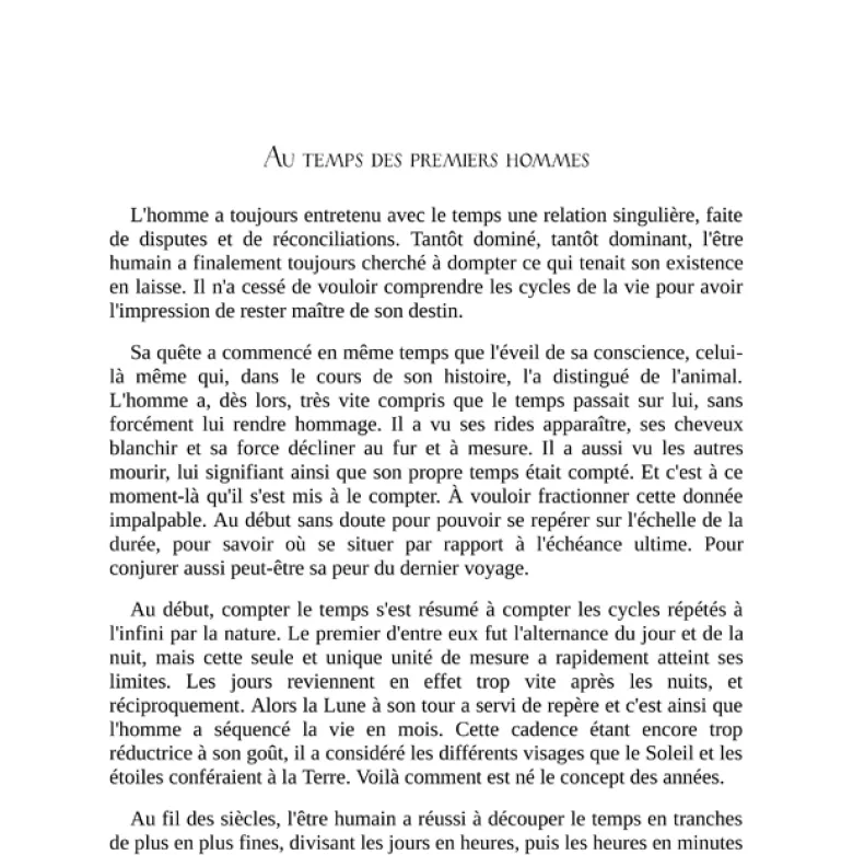 L'art de ralentir