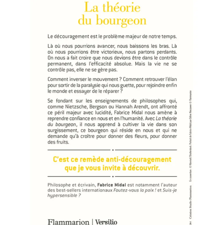 La théorie du bourgeon