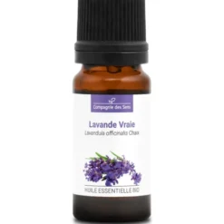 Lavande vraie - huile essentielle bio - 10ml garantie chromacert® - chémotypée &