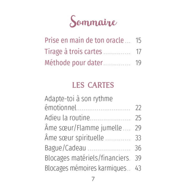 Le Chakra du coeur Pocket Oracle