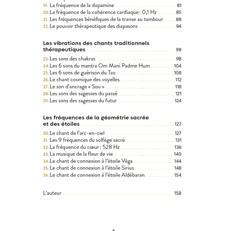 Le coffret des sons guérisseurs 36 sons aux pouvoirs thérapeutiques